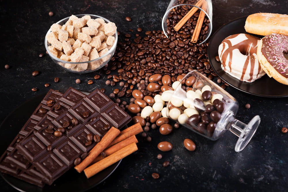 Diferentes tipos de chocolate