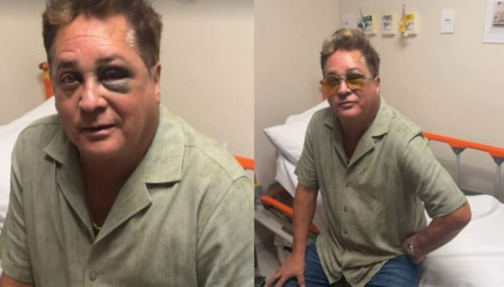 Cantor leonardo após cirugia