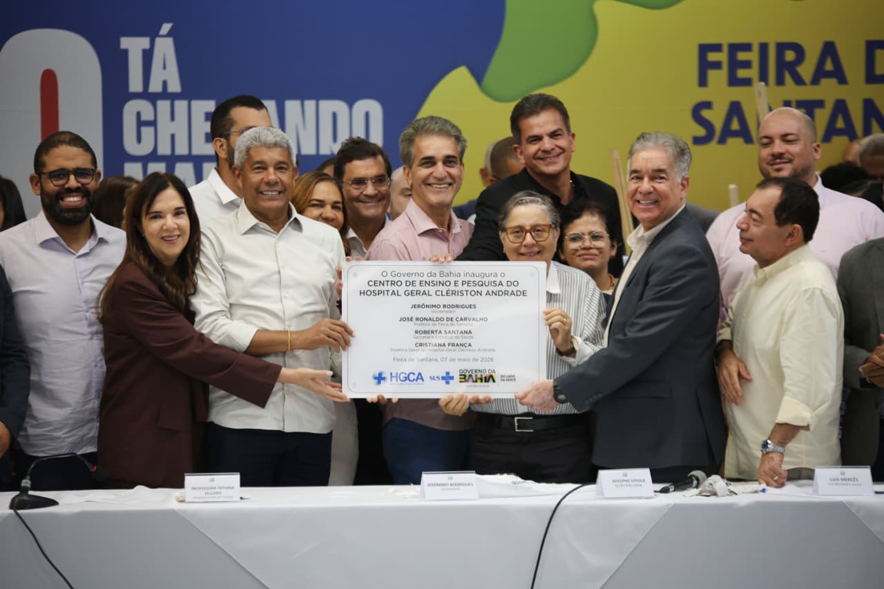 inauguração hospital