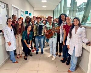 equipe do hospital