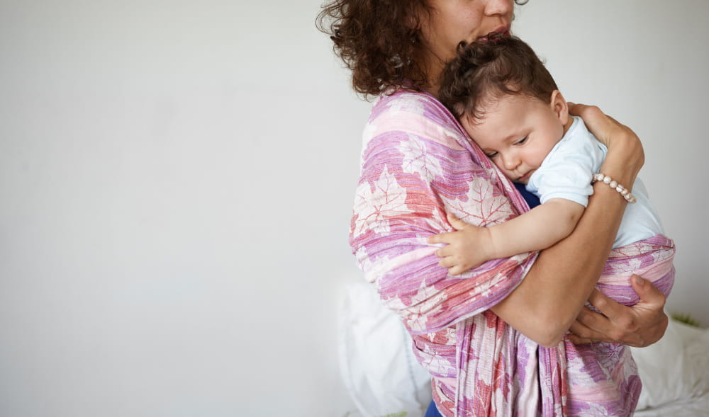 mãe e bebê