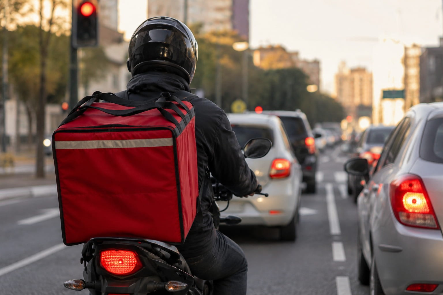 motoqueiro por aplicativo