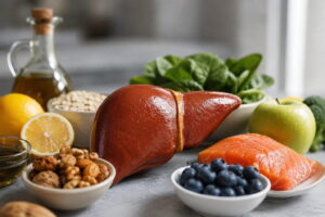 fígado e alimentação