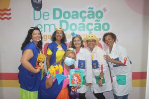 Voluntárias em ação