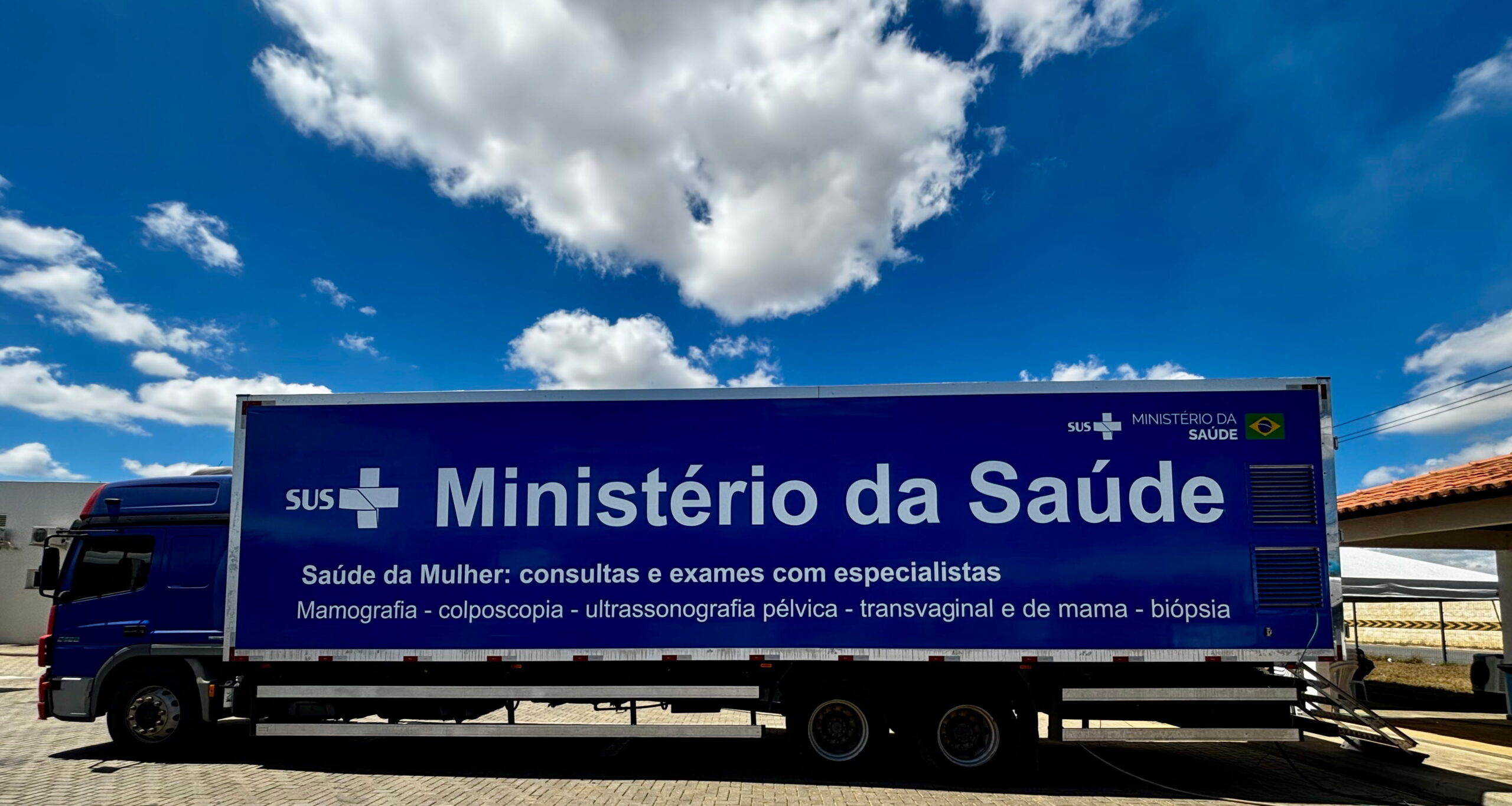 carreta de saúde da mulher